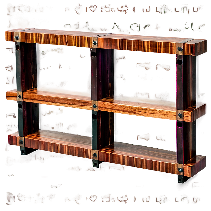 Innovative Wood Shelf Designs Png Sil PNG Image