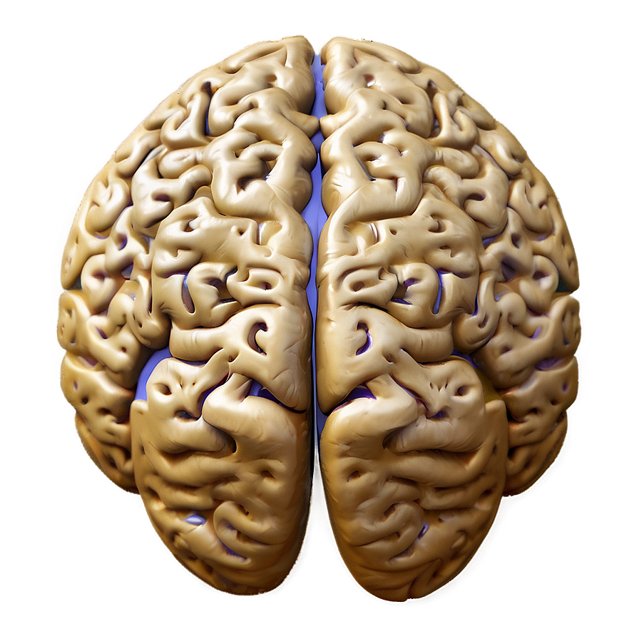 Insightful Brain Emoji Png Bme64 PNG Image