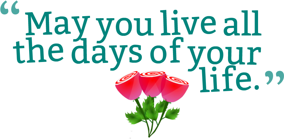 Inspirational Quotewith Flowers PNG Image