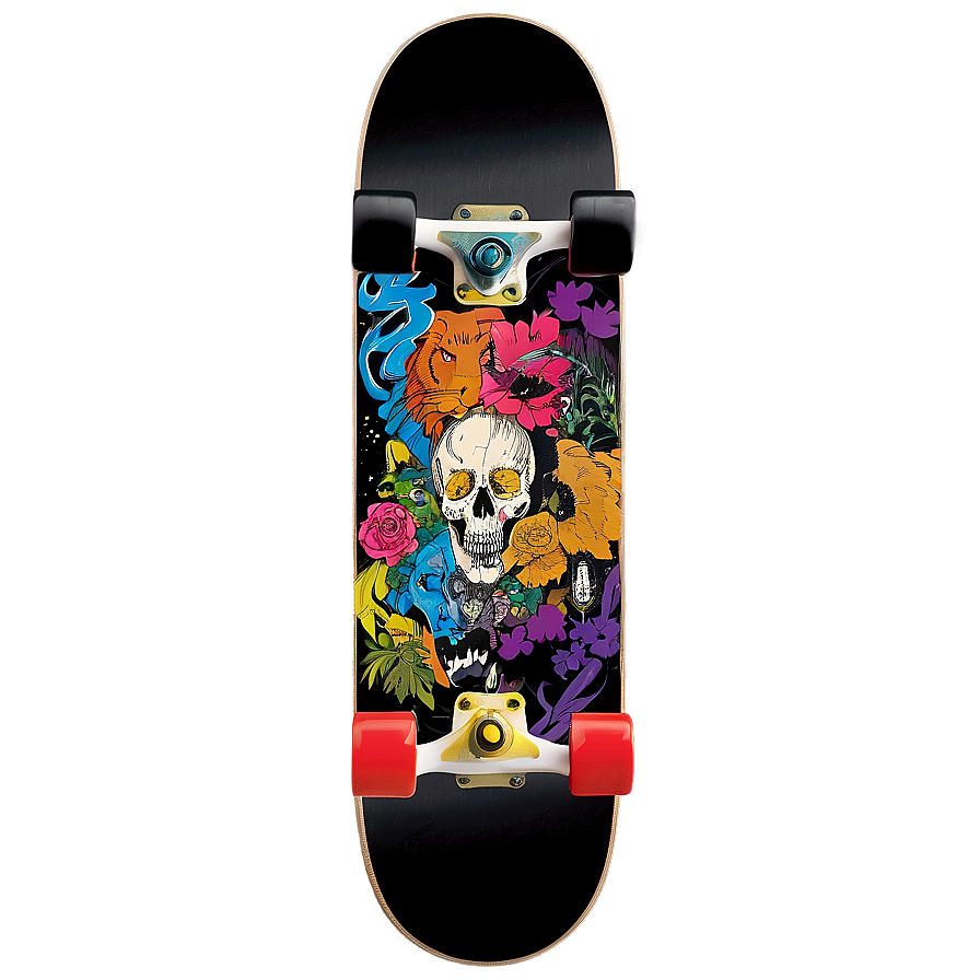 Inspirational Skateboard Deck Design Png 06282024 PNG Image