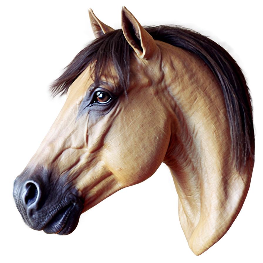 Inspiring Horse Head Masterpiece Png 06122024 PNG Image