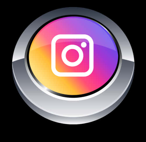 Instagram Button Icon PNG Image