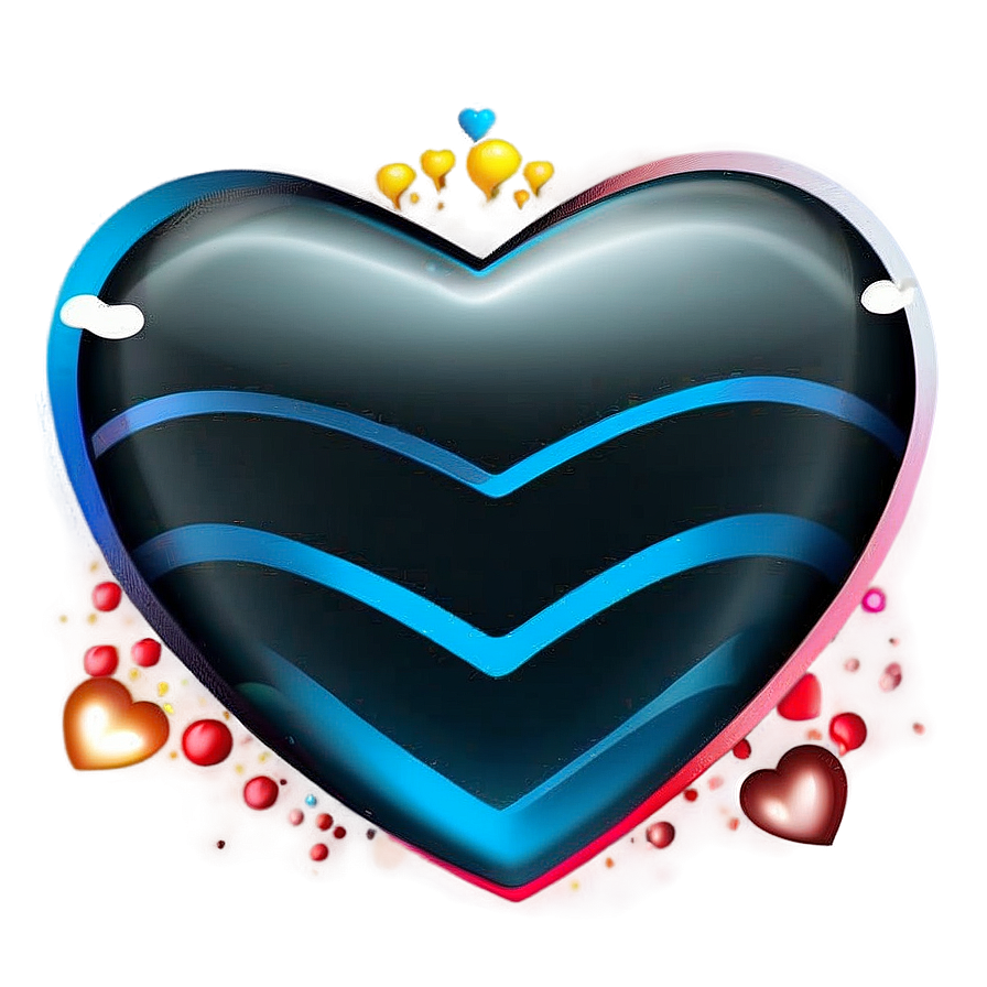 Instagram Heart Graphic Png 06212024 PNG Image