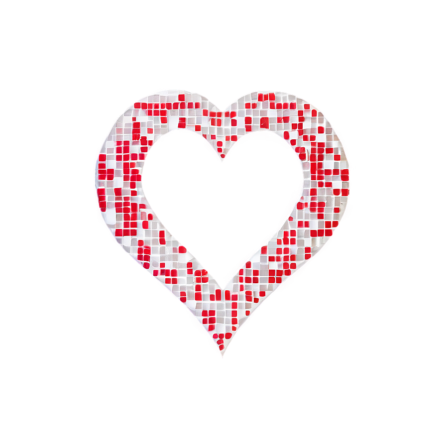 Instagram Heart Mosaic Png 06212024 PNG Image