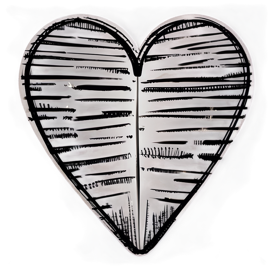 Instagram Heart Sketch Png Jye PNG Image