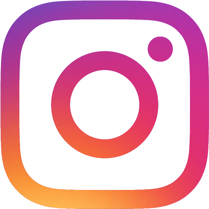 Instagram Logo Gradient Background PNG Image