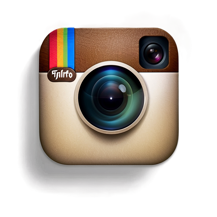 Instagram Logo With Drop Shadow Png 05252024 PNG Image