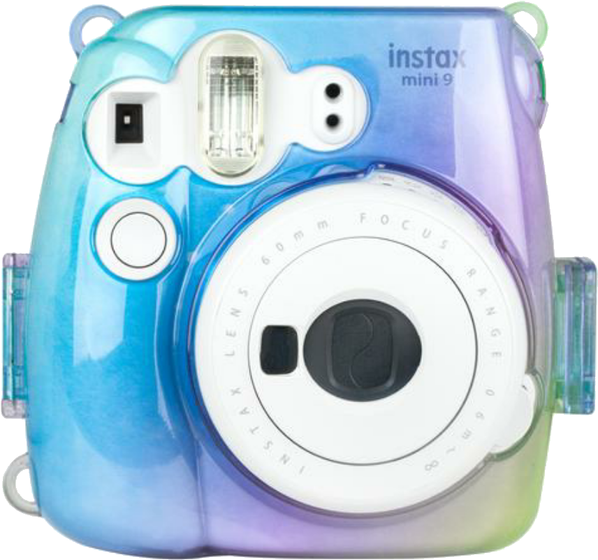 Instax Mini9 Instant Camera Pastel Blue PNG Image