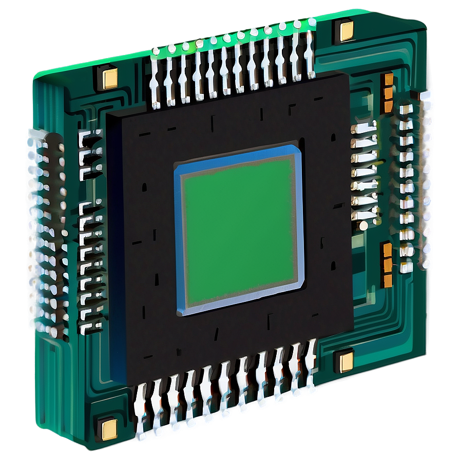 Integrated Circuit Chip Png 06282024 PNG Image