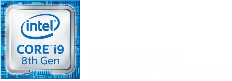 Intel Corei98th Gen Processor Graphic PNG Image