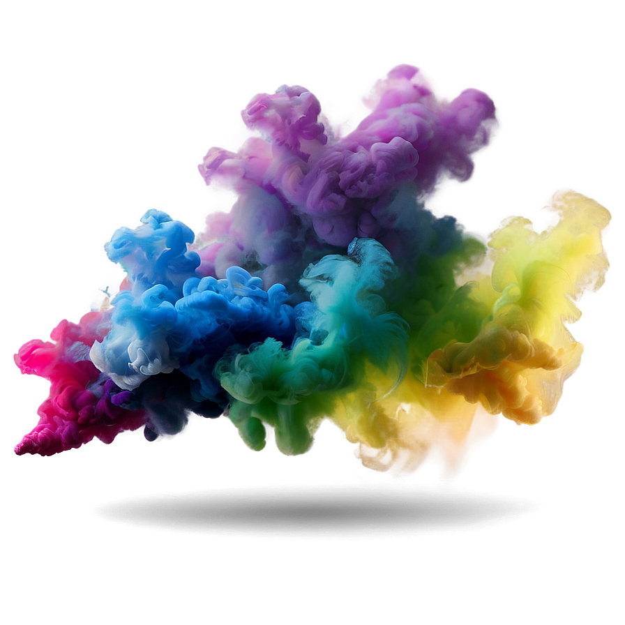 Intense Color Smoke Png 42 PNG Image