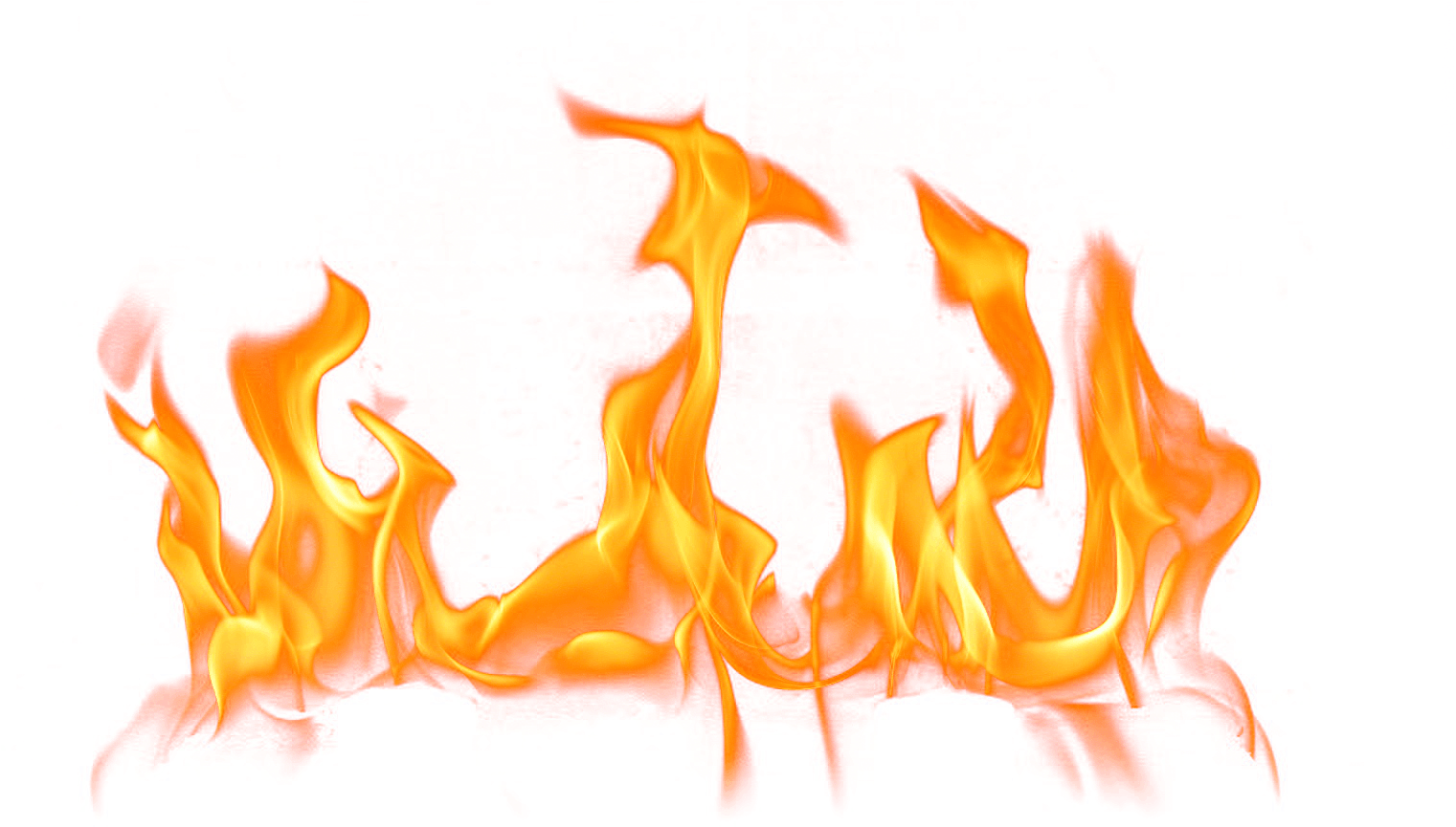 Intense Flame Pattern PNG Image