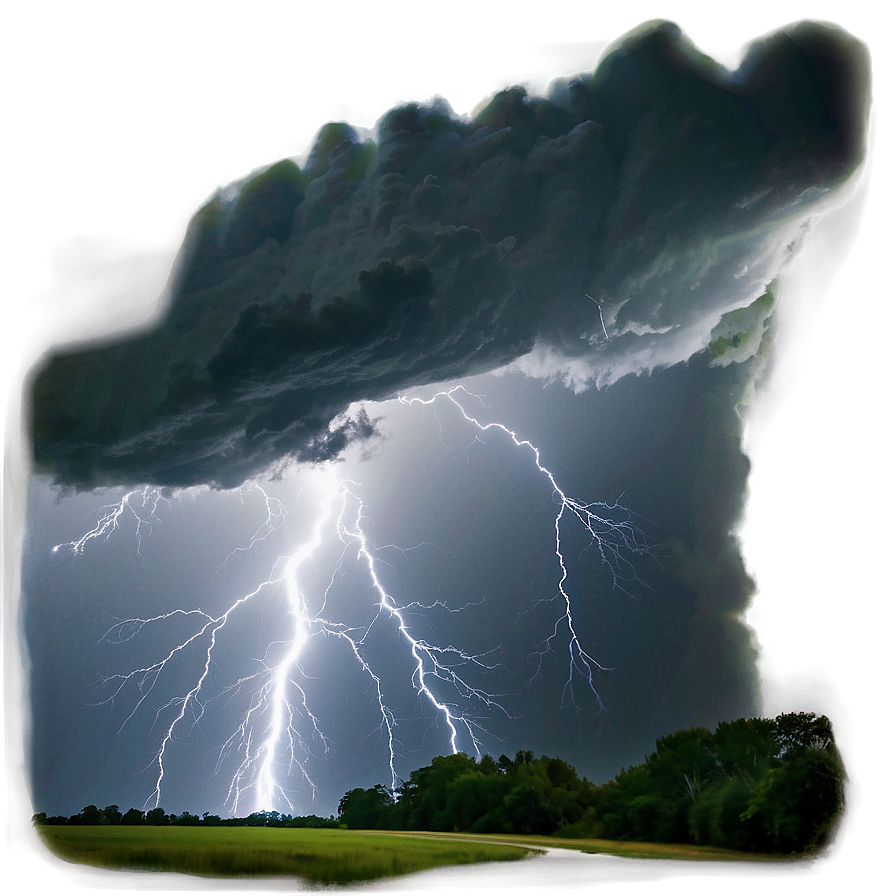 Intense Thunderstorm Lightning Png 29 PNG Image