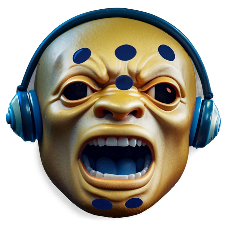 Intense Yelling Face Emoji Png Idv95 PNG Image