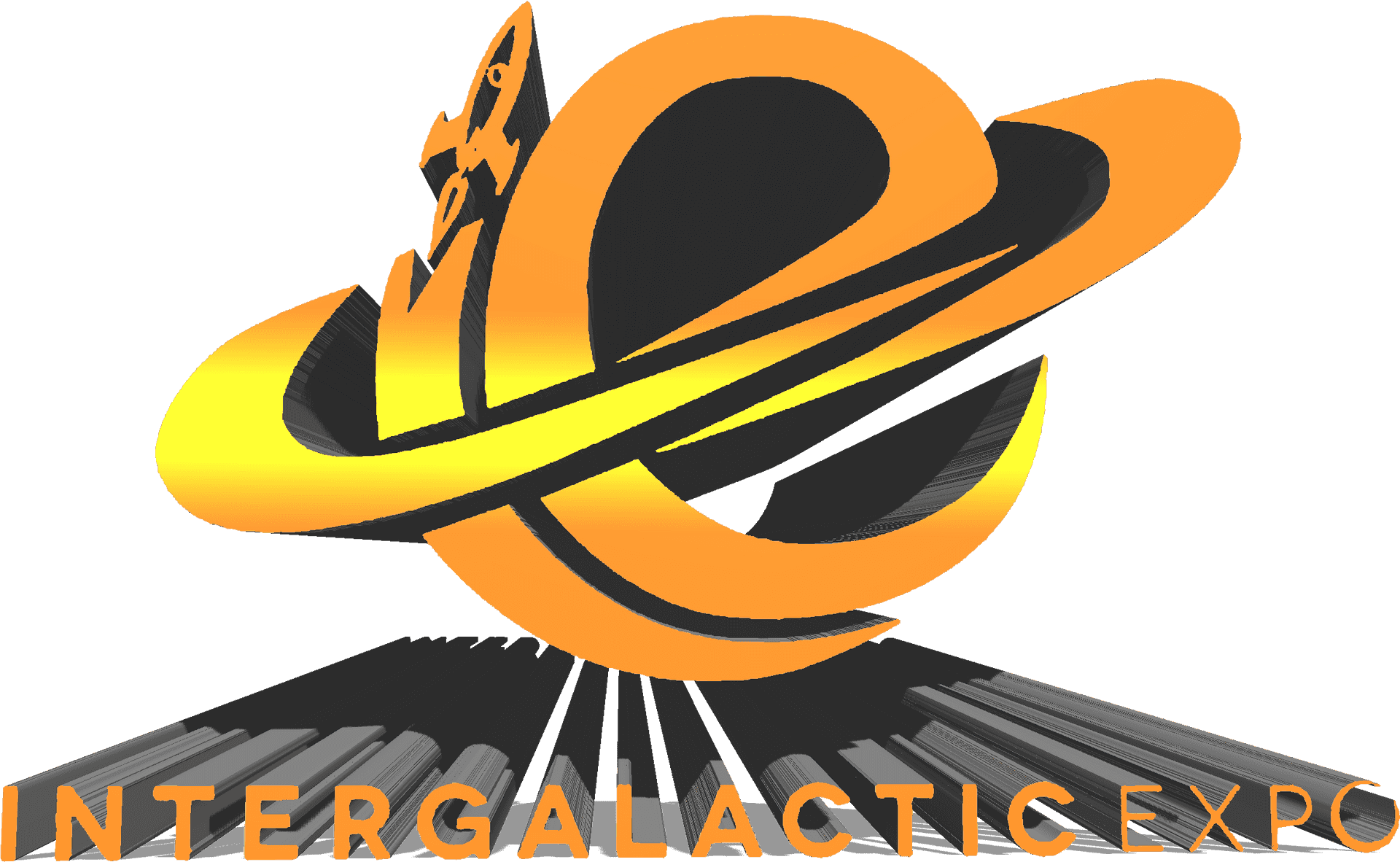 Intergalactic Expo Logo PNG Image