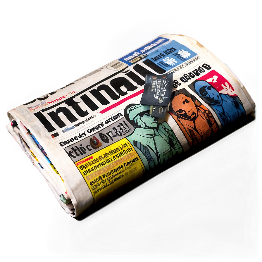 International News Newspaper Png 8 PNG Image