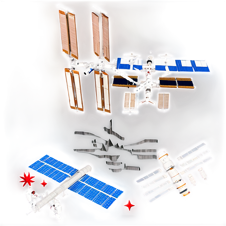 International Space Station Png Lqu PNG Image