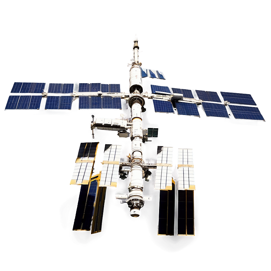 International Space Station Silhouette Png 5 PNG Image