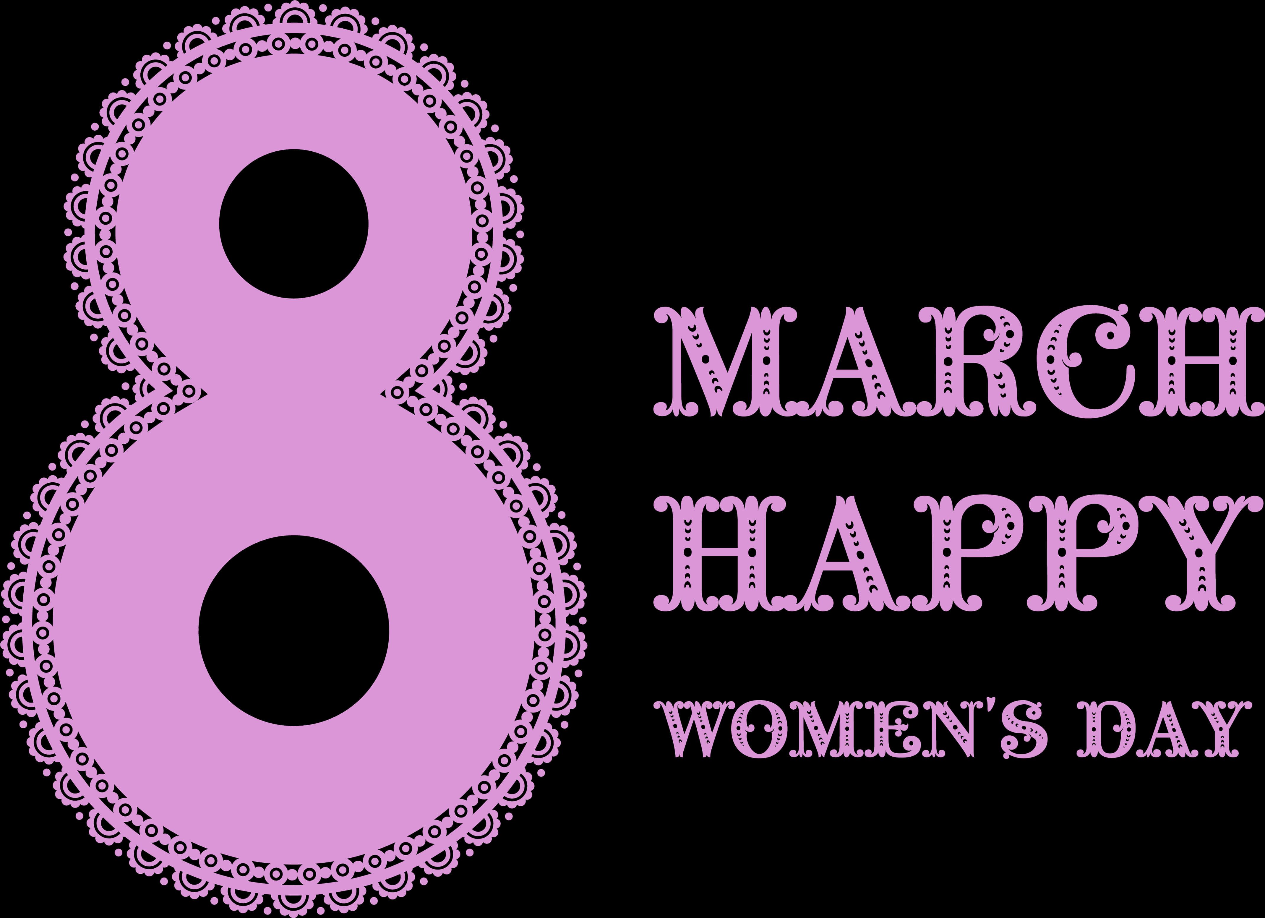 International Womens Day Celebration Graphic PNG Image