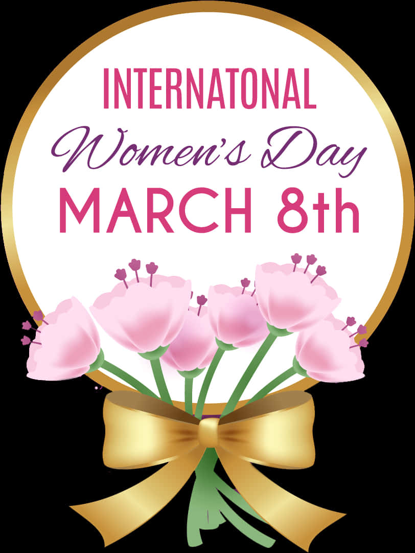 International Womens Day March8 Poster PNG Image