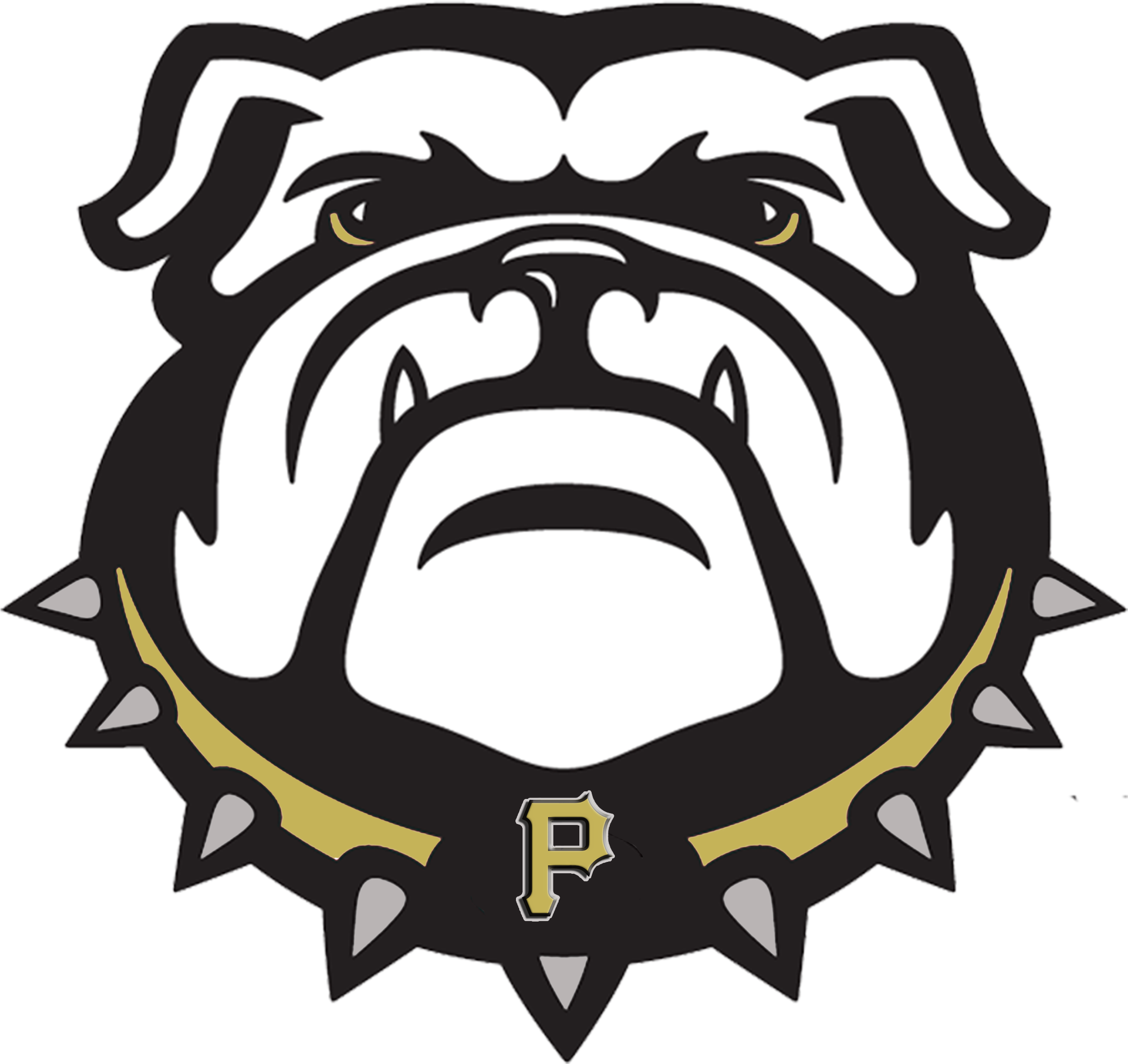 Intimidating Bulldog Mascot Logo PNG Image