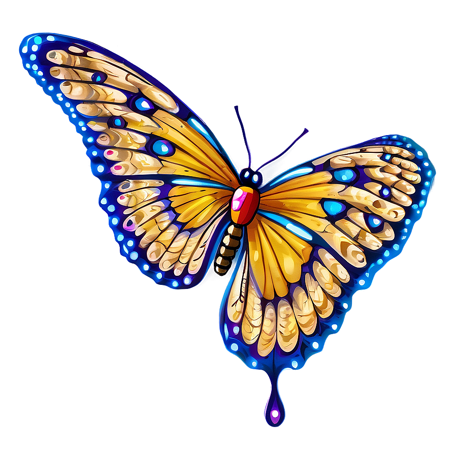 Intricate Butterfly Outline Png 47 PNG Image