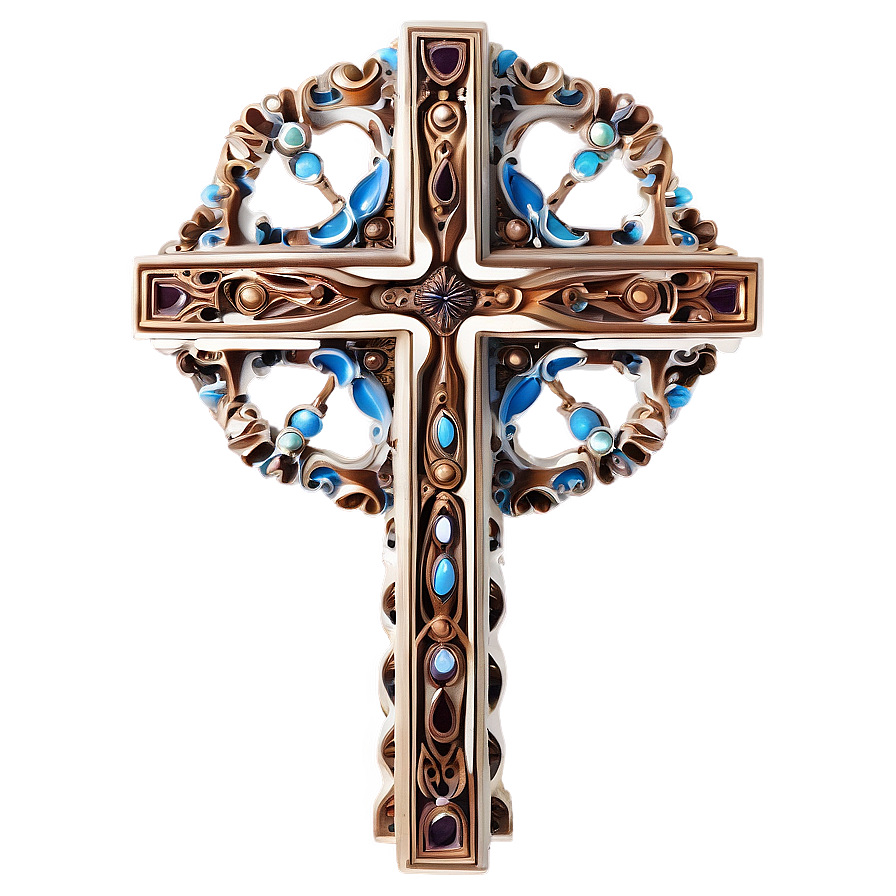 Intricate Cross Structure Png Ufy53 PNG Image