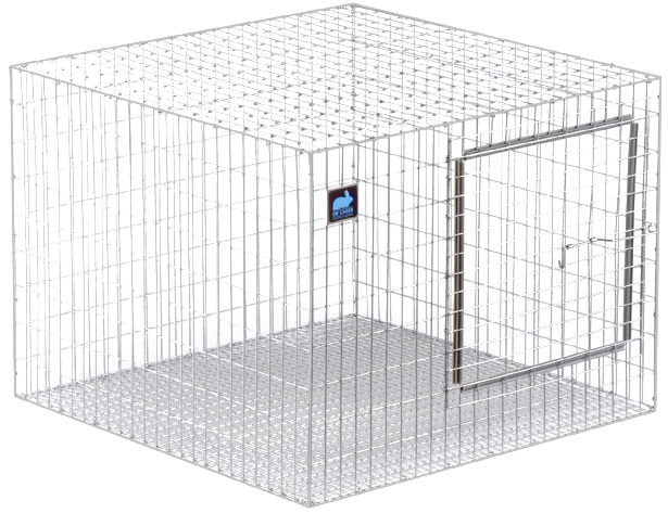 Intricate Metal Cage Structure PNG Image