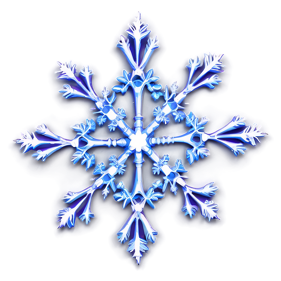 Intricate Snowflake Outline Png 04292024 PNG Image