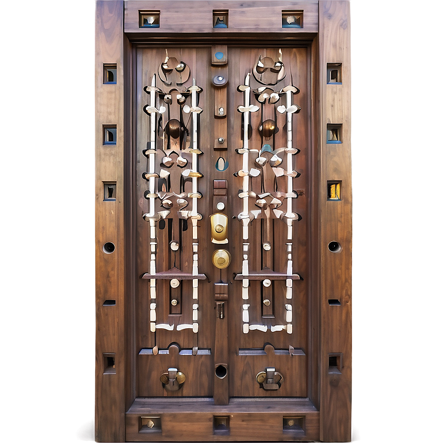 Intricate Wooden Door Png 57 PNG Image