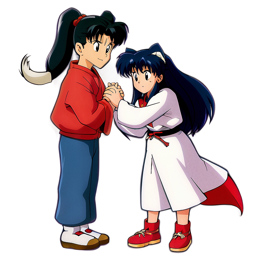 Inuyasha And Kagome Love Png Plb25 PNG Image