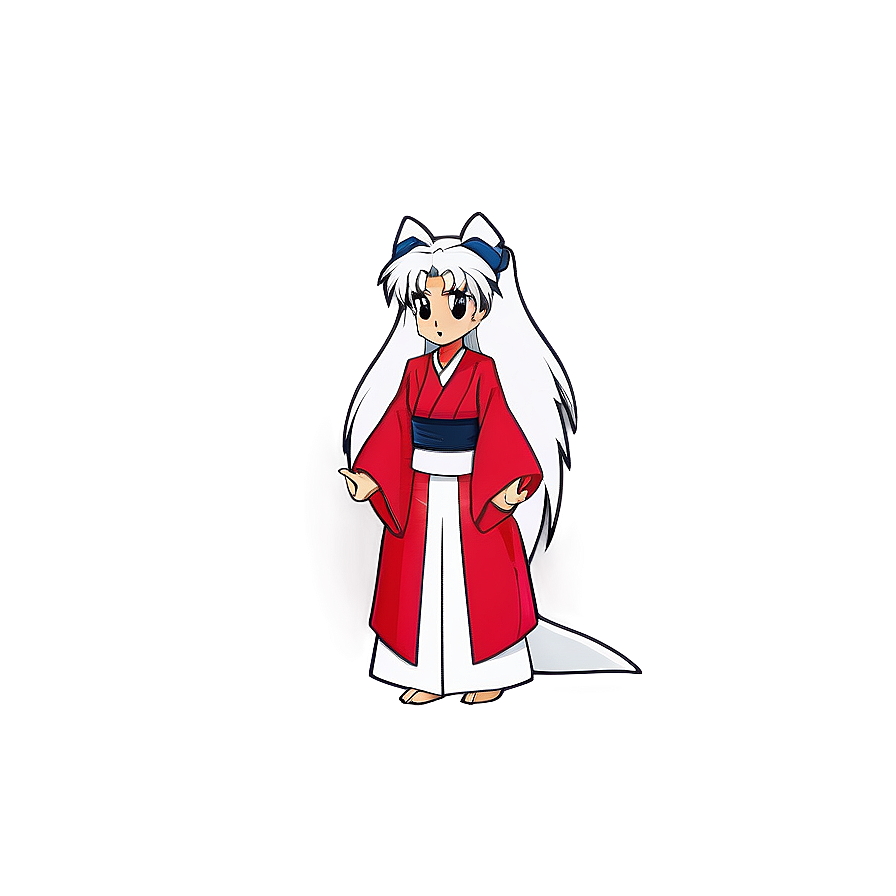 Inuyasha And Kikyo's Tragic Love Png Oey PNG Image