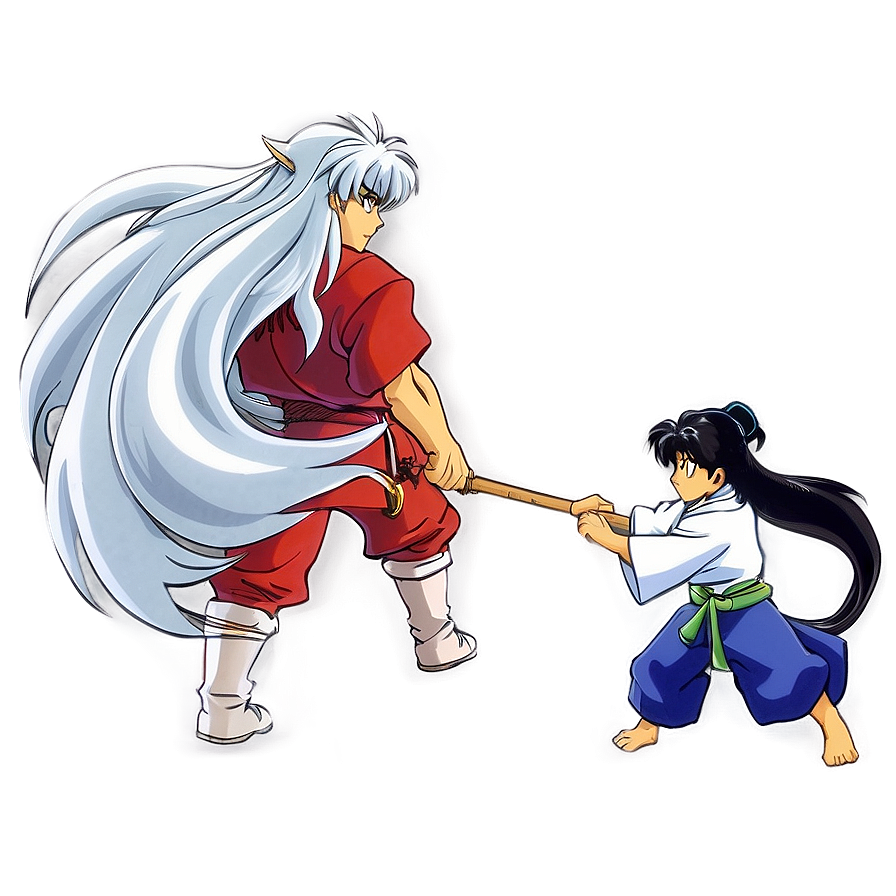 Inuyasha And Sesshomaru Fight Png 06232024 PNG Image