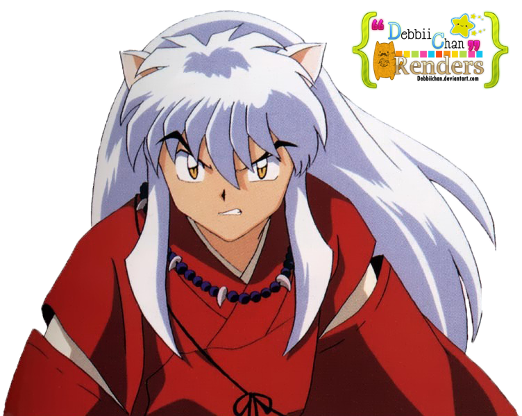 Inuyasha_ Anime_ Character_ Render.png PNG Image