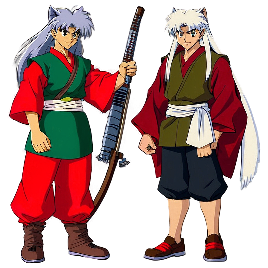 Inuyasha Band Of Seven Mercenaries Png Nik18 PNG Image