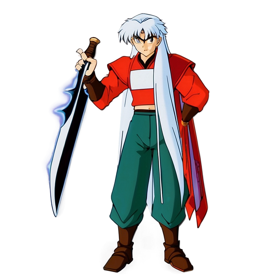 Inuyasha Iron Reaver Soul Stealer Png 06232024 PNG Image