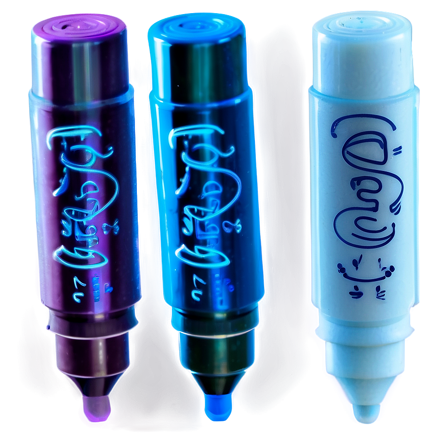 Invisible Ink Markers Pack Png Ifo13 PNG Image