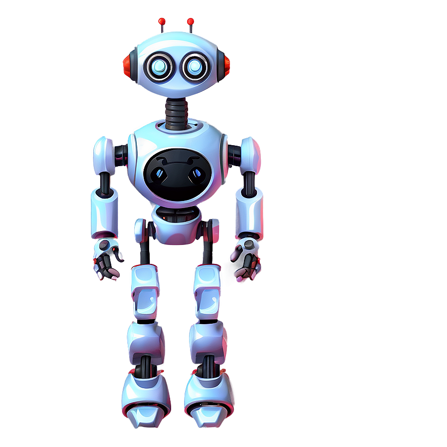 Inviting Robot Character Art Png Skv PNG Image