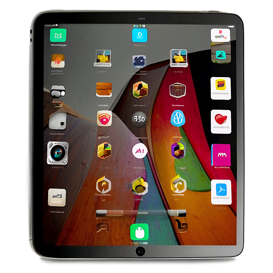 Ipad With App Screen Mockup Png 48 PNG Image