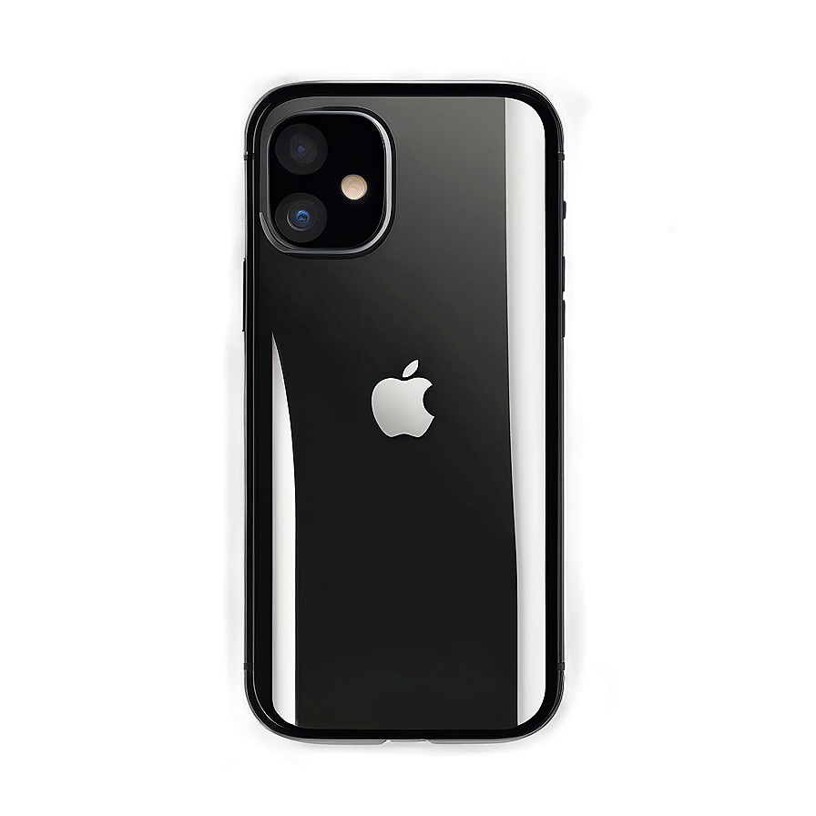 Iphone 12 Black Png Fsv60 PNG Image