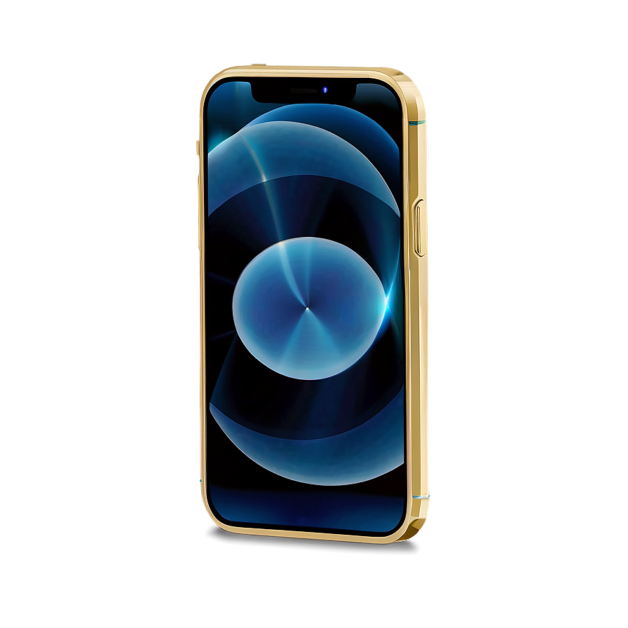 Iphone 12 Gold Png 54 PNG Image