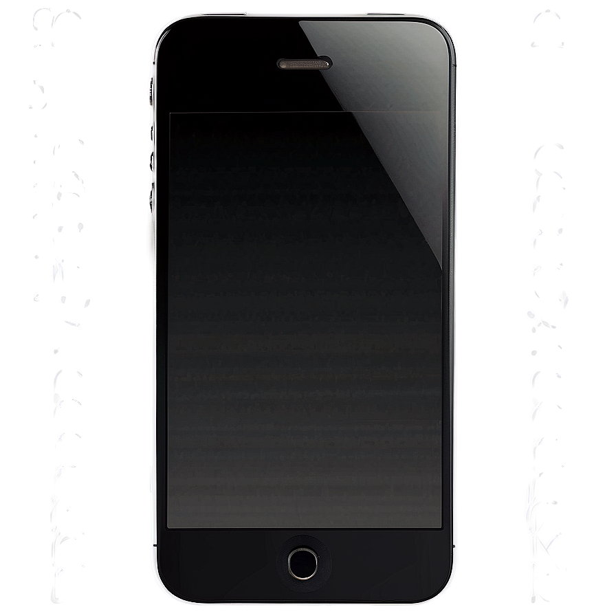 Iphone Screen Black Png 3 PNG Image