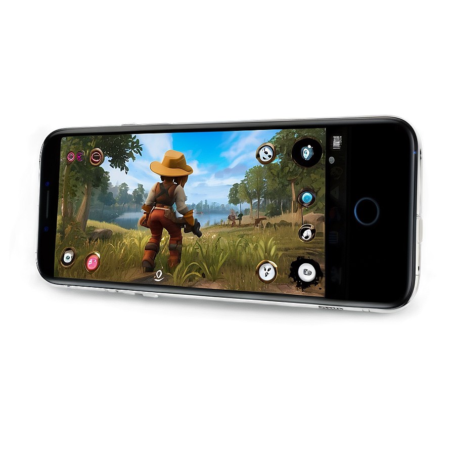 Iphone X Gaming Performance Png Buq PNG Image