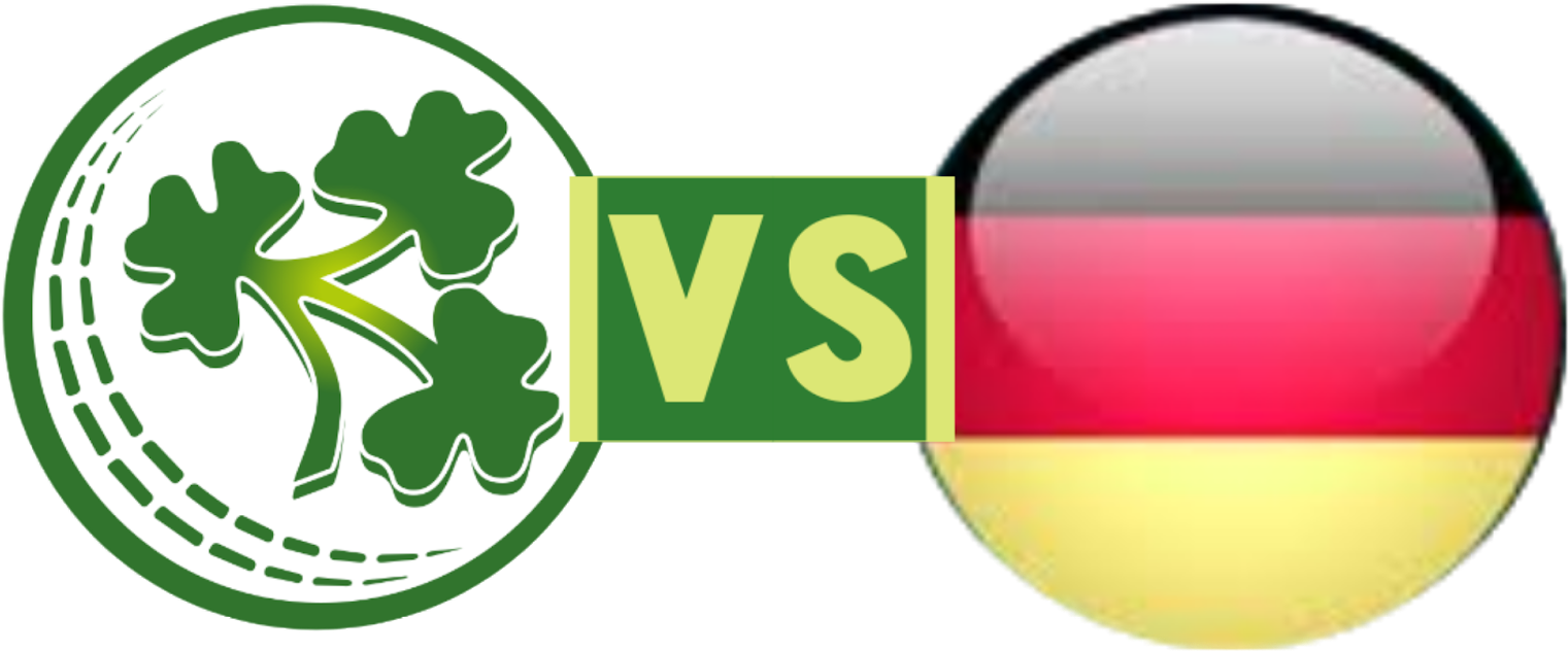 Ireland Versus Germany Iconic Symbols PNG Image