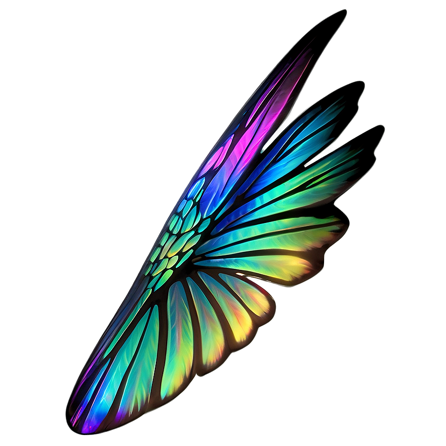 Iridescent Fairy Wing Png Pfc PNG Image