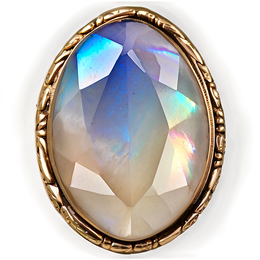 Iridescent Moonstone Gem Png Kgr PNG Image