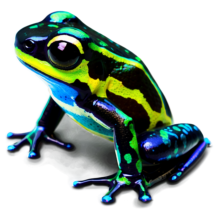 Iridescent Poison Dart Frog Png Iap69 PNG Image