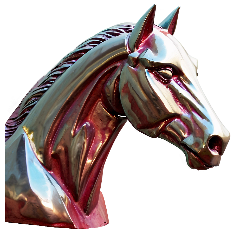 Iron Horse Sculpture Png 05242024 PNG Image