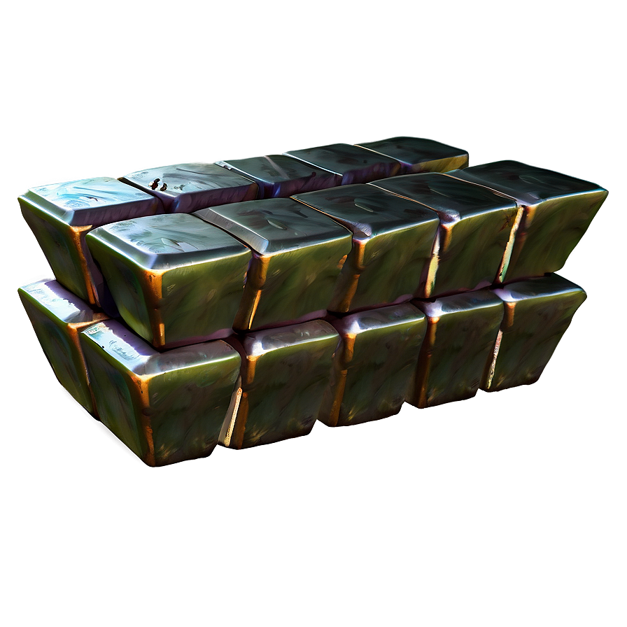 Iron Ingot Stack Png 06272024 PNG Image