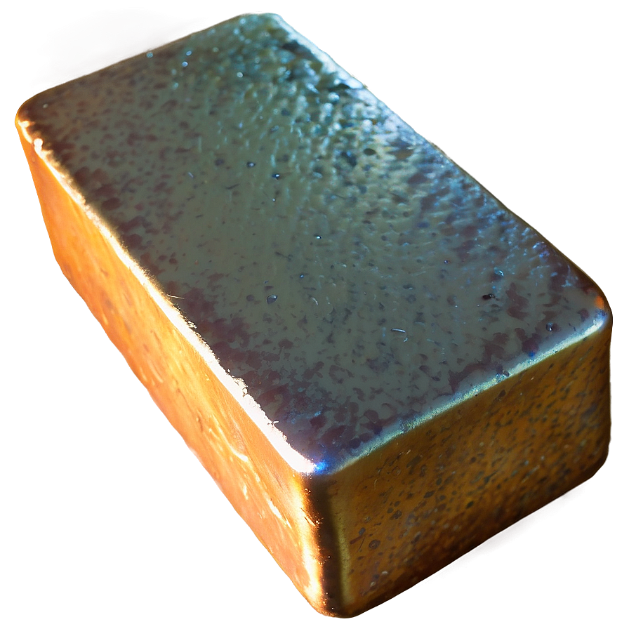 Iron Ingot With Shadow Png 83 PNG Image